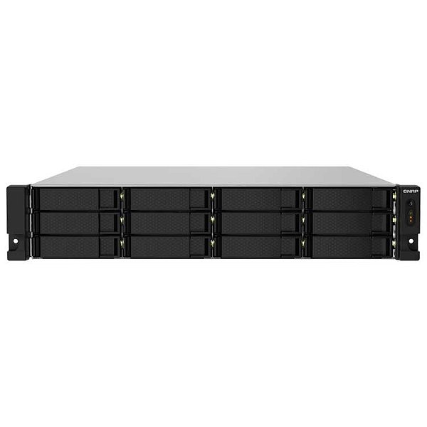 TS-1232PXU-RP Qnap - Storage NAS 12 baias SATA e 2 portas 10GbE