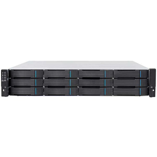 GS 1012S EonStor Infortrend - Storage SAN/NAS 12 baias rack 2U