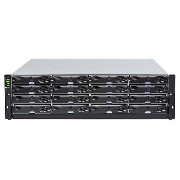 DS 1016R2C EonStor Infortrend - Storage SAN 3U com 16 baias SAS/SATA