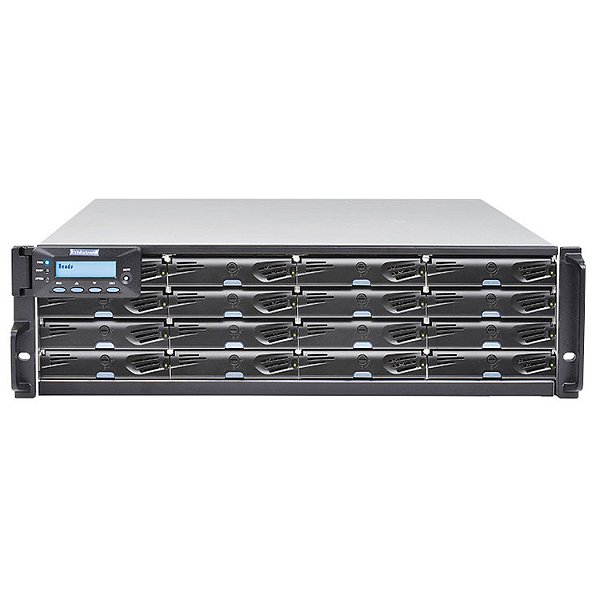 DS 3016GU EonStor Infortrend - Storage SAN 3U com 16 baias SAS/SATA