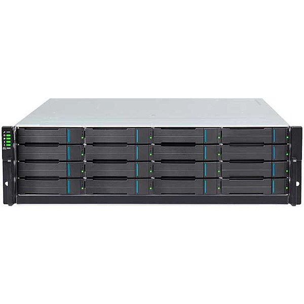 EonStor GS 3016S Gen3 Infortrend - Storage SAN/NAS 16 baias rack 3U
