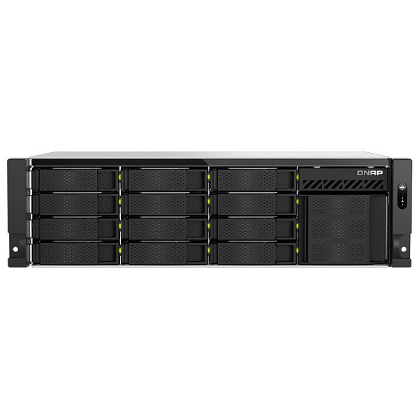 TS-h1655XeU-RP Qnap - Storage NAS rackmount 3U 12 baias SATA