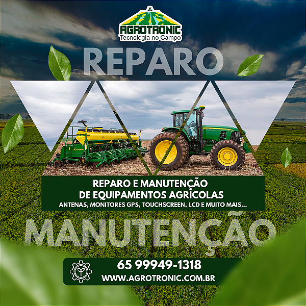REPARO E MANUTENÇÃO DE EQUIPAMENTOS AGRÍCOLAS