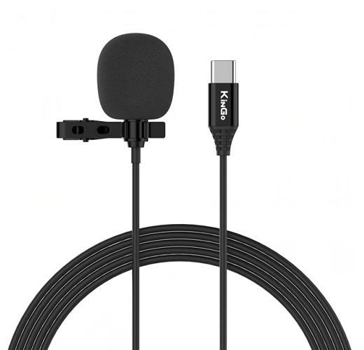 Microfone de Lapela Type C