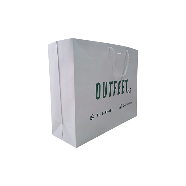 Sacolas Personalizadas de Papel 40X37X13cm - Linha 1 COR