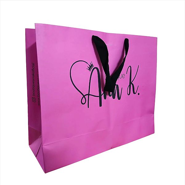 Sacolas Personalizadas de Papel 40x37x13cm G - Linha Cartão Colorida