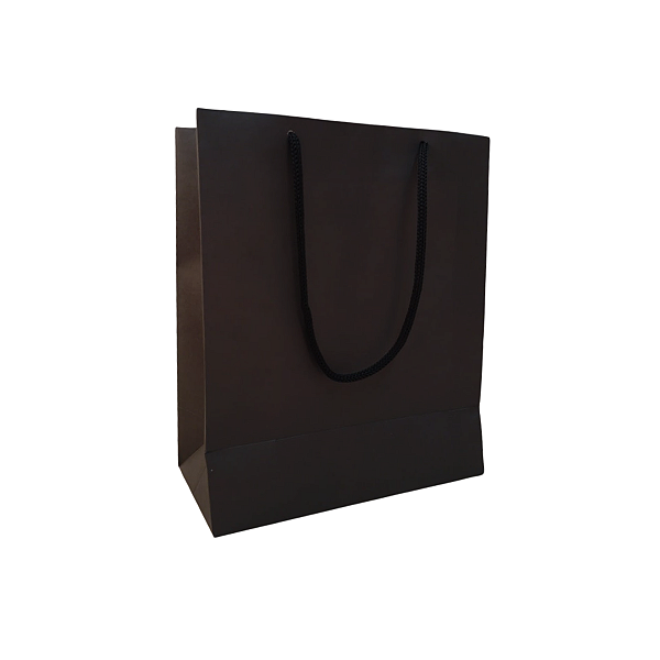 20 Sacolas Basica Preta P – 18,5LX22AX9Fcm