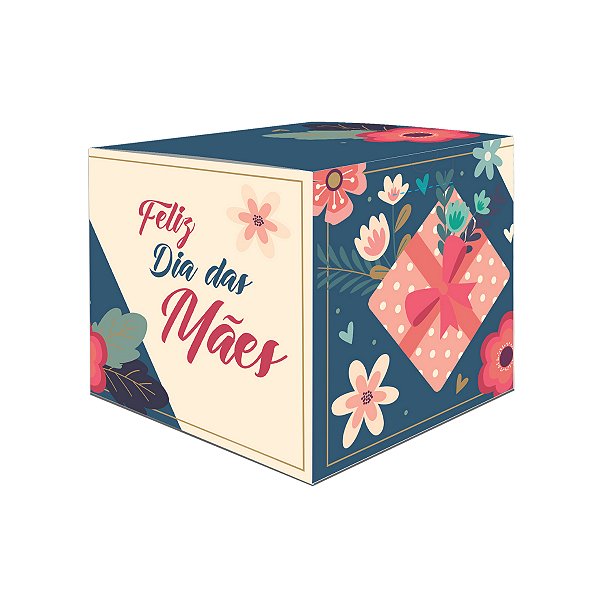 250 Caixas para Canecas Dia das Mães - 10x10x10cm