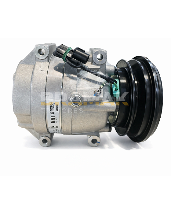 11Q6-90040 COMPRESSOR AR COND COMPATIVEL C/ ESCAVADEIRA HYUNDAI 210 260