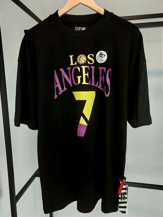 Camiseta Oversized RJ7 Los Angeles