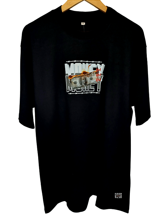 Camiseta Oversized Premium Street Vision Money