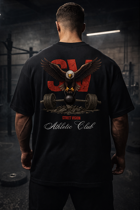 Camiseta Oversized Premium Street Vision Athletic Club
