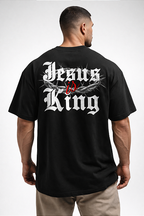 Oversized Premimum Jesus is King