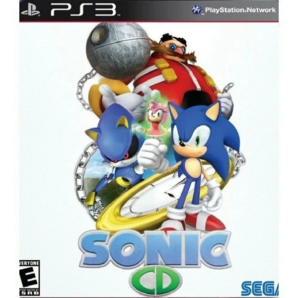Sonic CD - Ps3 Mídia Digital - Big Fase games