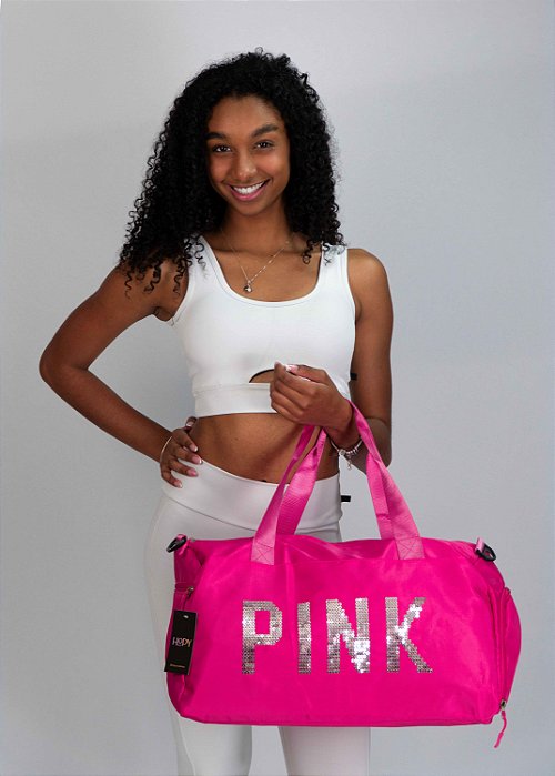 Bolsa Academia Pink