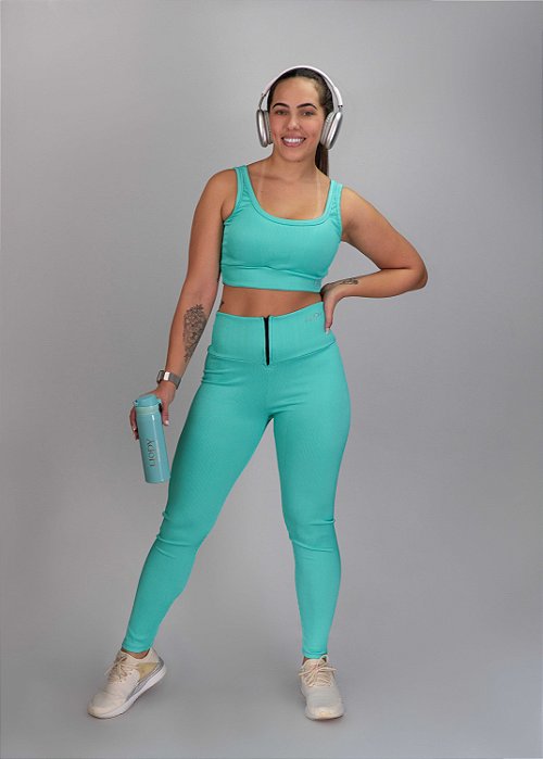 Cj Legging Canelado Diana