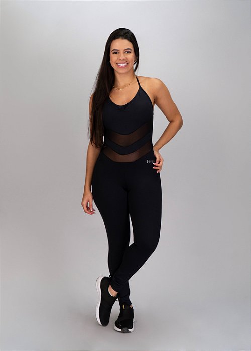 Macacão com 2 Tules