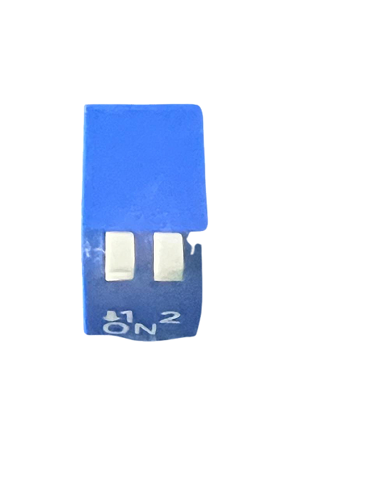 CHAVE DIP SWITCH 2 VIAS 90 GRAUS