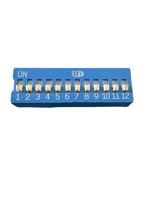 CHAVE DIP SWITCH 12 VIAS
