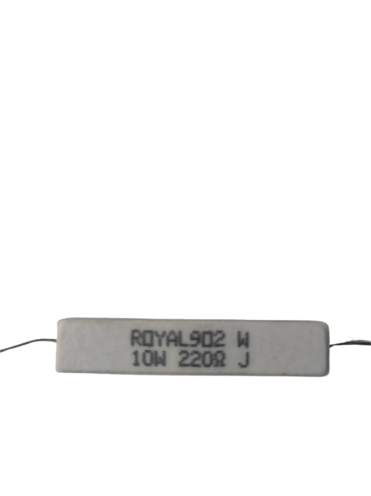 RESISTOR 220R 10W 5% ( PORCELANA )