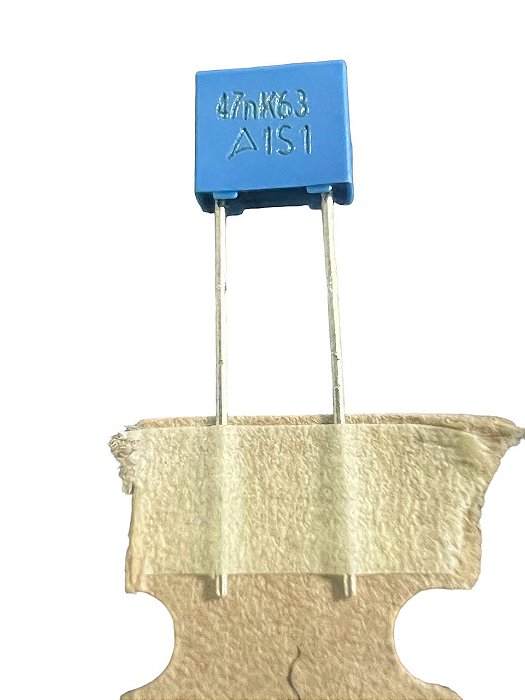 CAPACITOR POLIESTER 47K/63V