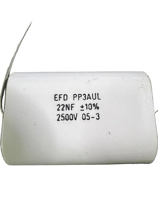 CAPACITOR POLIESTER AXIAL 22NF = 22K/2500V 10%