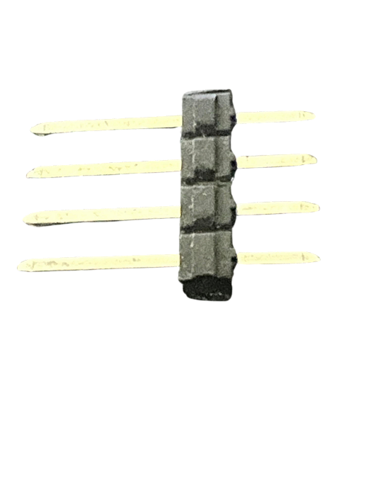 BARRA DE PINO 1 X 4 VIAS 180G - 10 PEÇAS