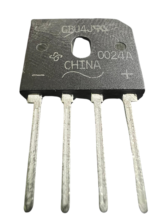 PONTE RETIFICADORA GBU 4 J ( 4 AMP 600V )