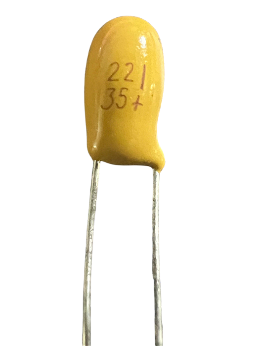 CAPACITOR TANTALO GOTA 22F/35V