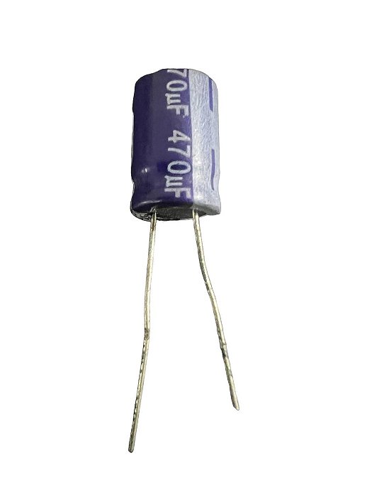 ELETROLITICO 470UF/25V 85GRAUS ( 10 X 15 M/M )