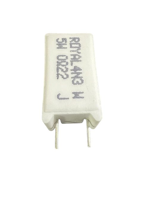 RESISTOR 0R22 5W SQM RADIAL ROYAL