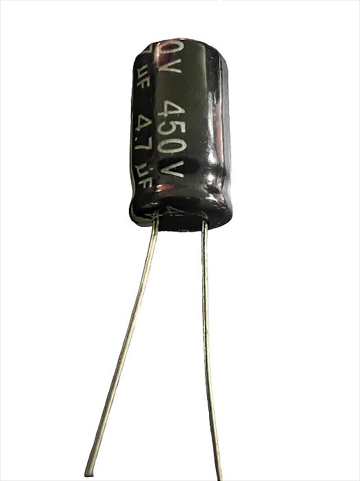 ELETROLITICO 4,7UF/450V 105GRAUS ( 10 X 17 M/M )