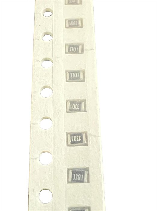 RESITOR SMD 3301 = 3K3 1% 0805- 10 PEÇAS