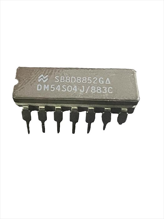 CIRCUITO INTEGRADO DM 54S04J = SN 54S04 = SN 74S04 (CERAMICO )