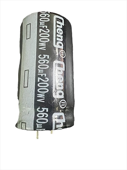 ELETROLITICO 560UF/200V 105GRAUS ( 22 X 40 M/M )