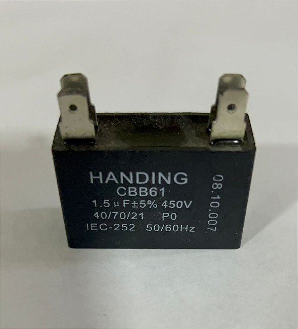 CAPACITOR DE PARTIDA 1.5UF/450V