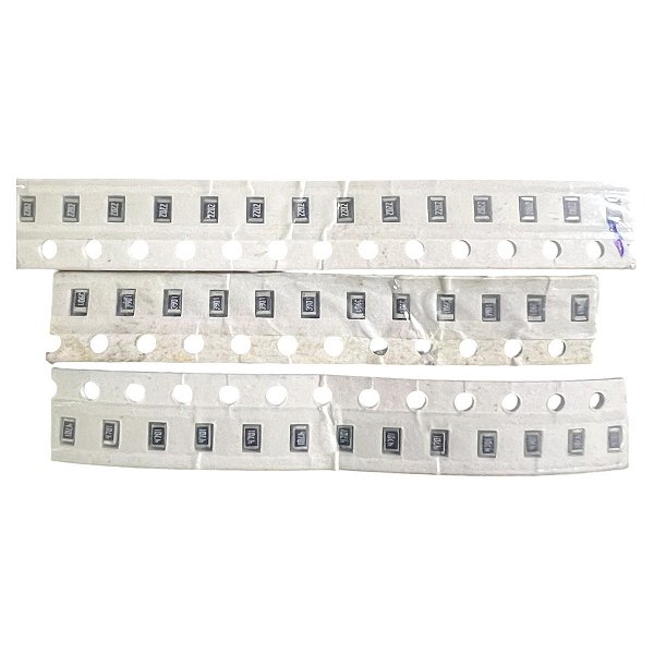 RESISTOR SMD 0805 1% 3K9, 4K7 , 22K - 10 DE CADA