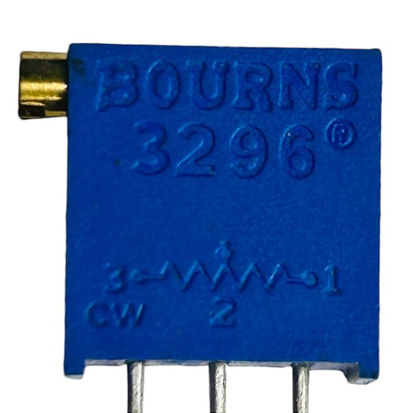 TRIMPOT 501 = 500R 3296 25 Voltas ( BOURNS )