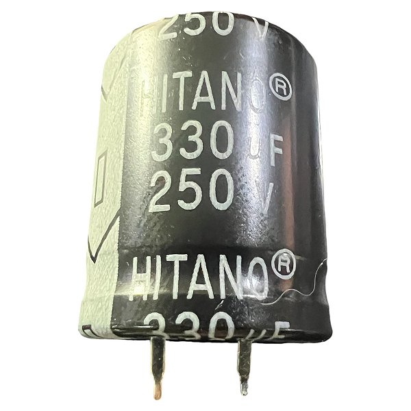 ELETROLÍTICO 330UF/250V 105GRAUS ( 22 X 31 M/M )