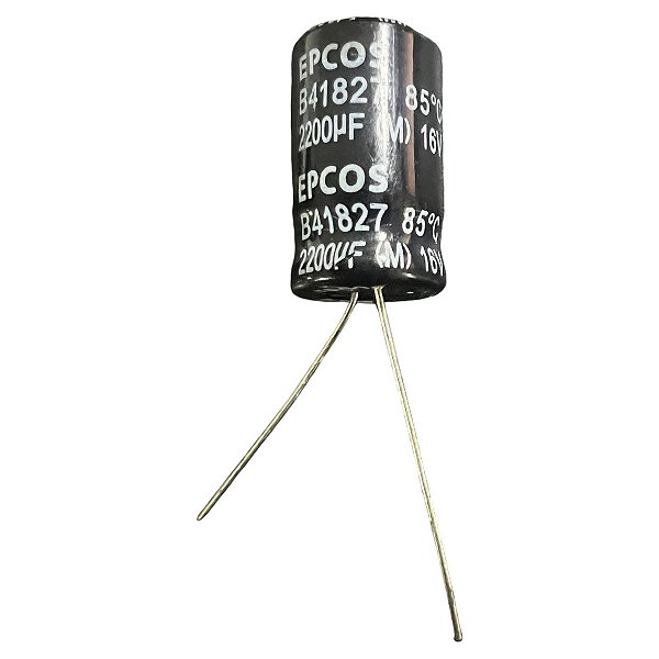 ELETROLITICO 2200UF/16V 85GRAUS EPCOS ( 12 X 21 M/M )