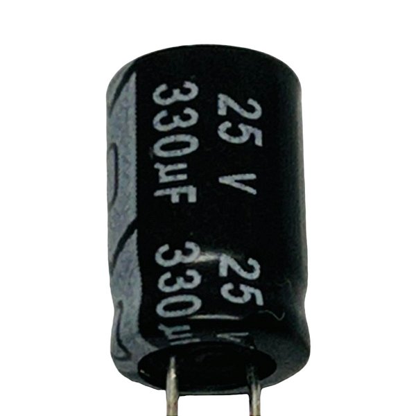ELETROLITICO 330UF/25V ( 13/08 MM )