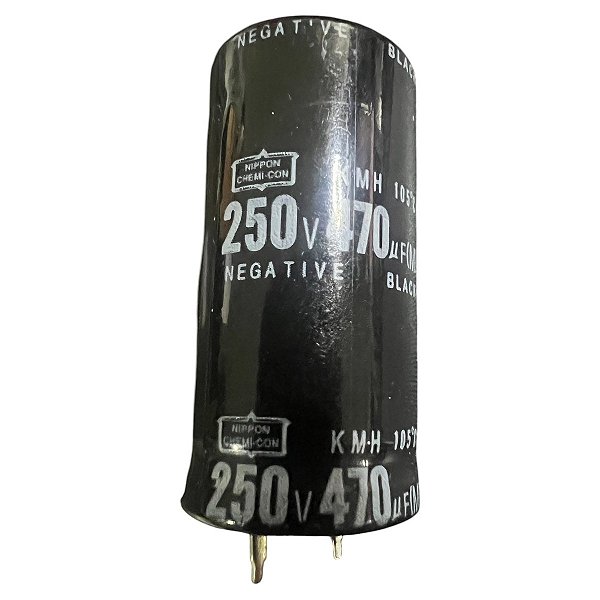 ELETROLÍTICO 470UF/250V 105GRAUS ( 22 X 45 M/M )