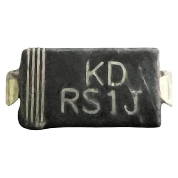 DIODO RS 1J = FR 105 ( SMD RETIFICADOR FAST 1 AMP 600V )