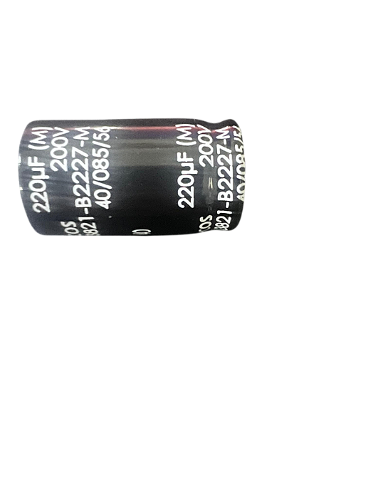 ELETROLITICO 220UF/200V 85GRAUS EPCOS ( 18 X 31,5 M/M)