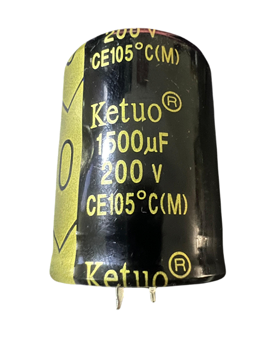 ELETROLITICO 1500UF/200V 105GRAUS KETUO ( 35 X 45 M/M )
