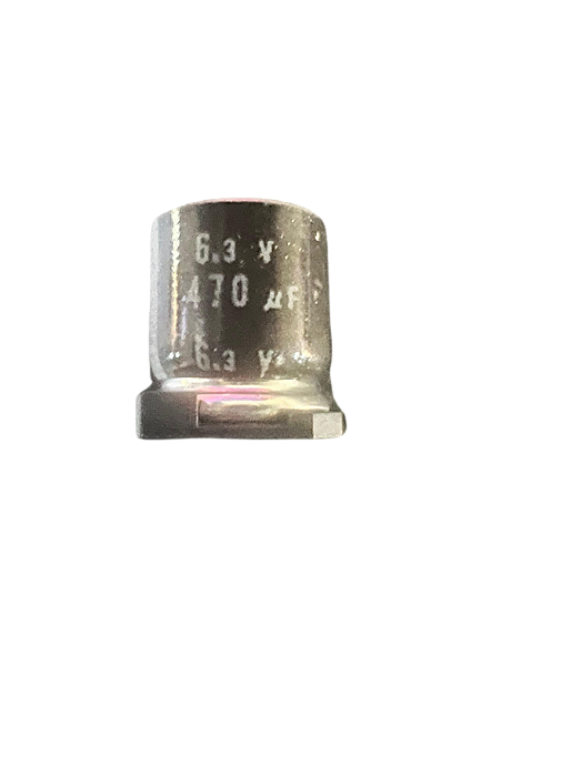 ELETROLITICO 470UF/6,3V ( SMD 9 X 10 M/M )