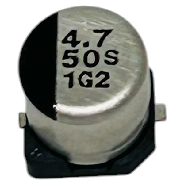 ELETROLÍTICO 4,7UF/50V SMD ( 0,5 X 0,5 M/M)