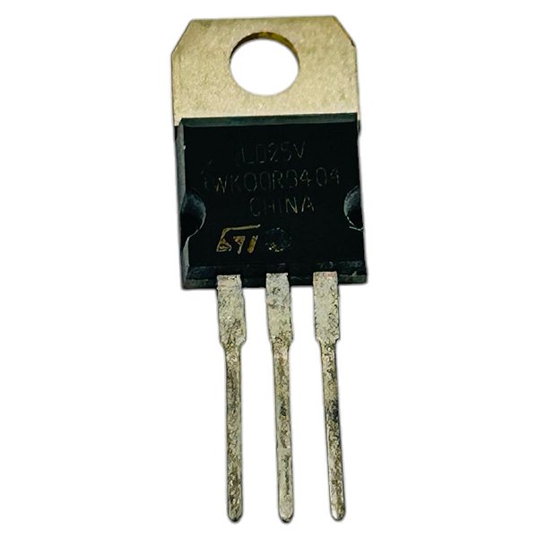 CIRCUITO INTEGRADO LD 25 V  (REGULADOR DE TENSÃO 2,5V 1 AMP )