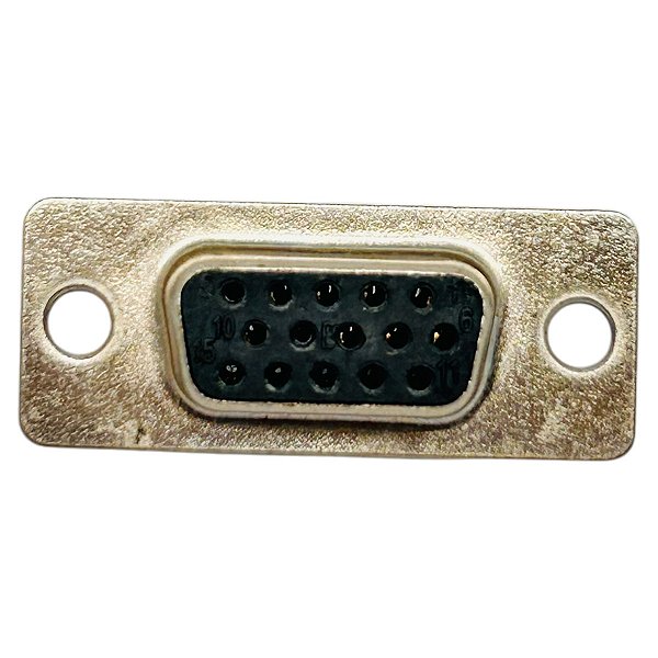 CONECTOR HD 15 FÊMEA SOLDA FIO