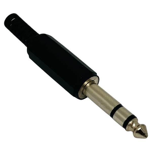 PLUG P10 ESTEREO PLASTICO